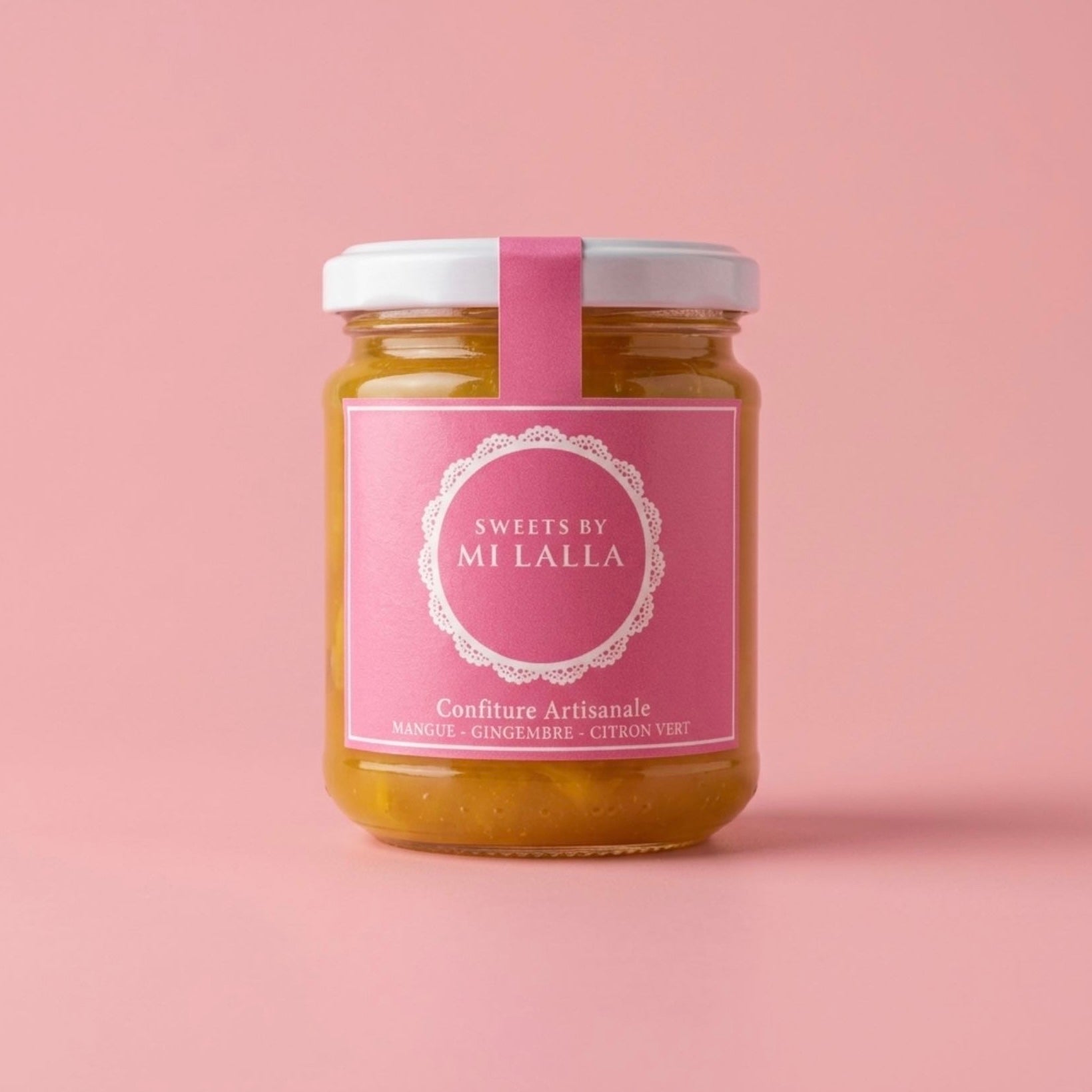 Confiture Mangue Gingembre Citron Vert