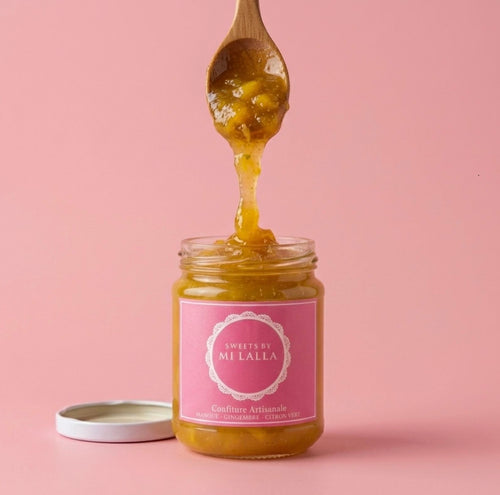 Confiture Mangue Gingembre Citron Vert